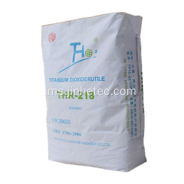 Thr-218 Rutile TiO2 MSDS Titanium Dioksida Pigmen Kristal